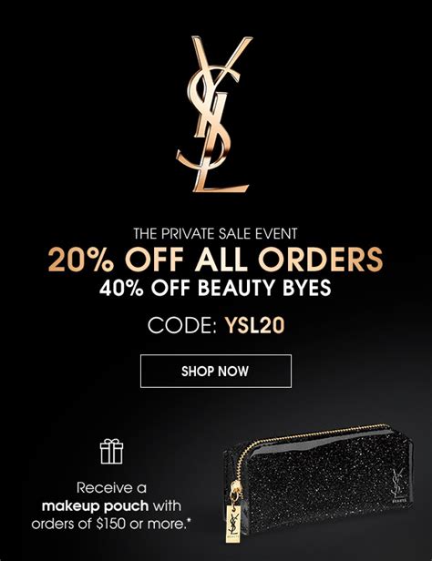 ysl pr package|YSL membership discount.